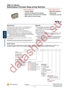 LCGGX1A10EC datasheet  
